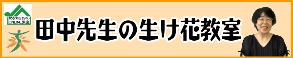 田中先生の生け花教室