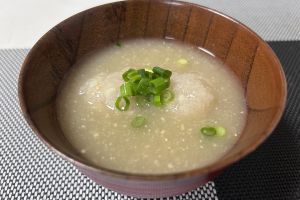 れんこん団子のみそ汁