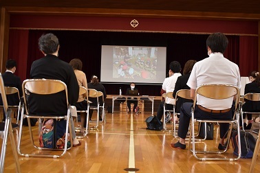 小学校教員へ講演　出前授業で食農教育