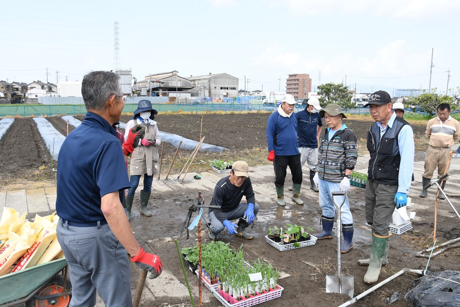 菜園倶楽部開催　体験通じて魅力発信