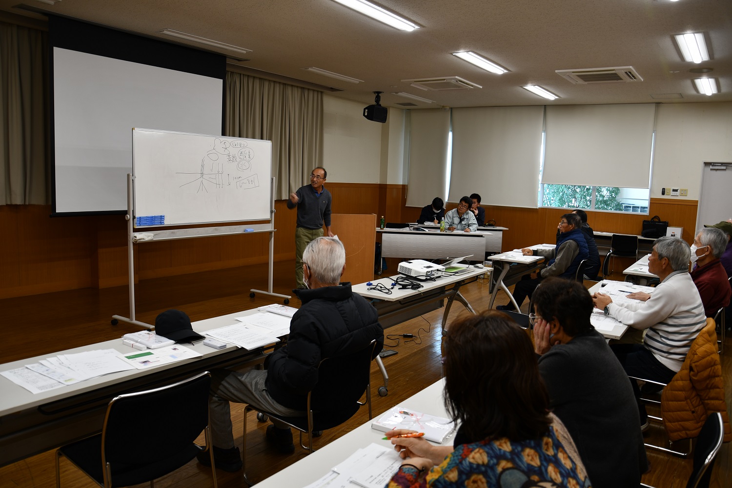 イチジク栽培講習会　産地復興に向けて