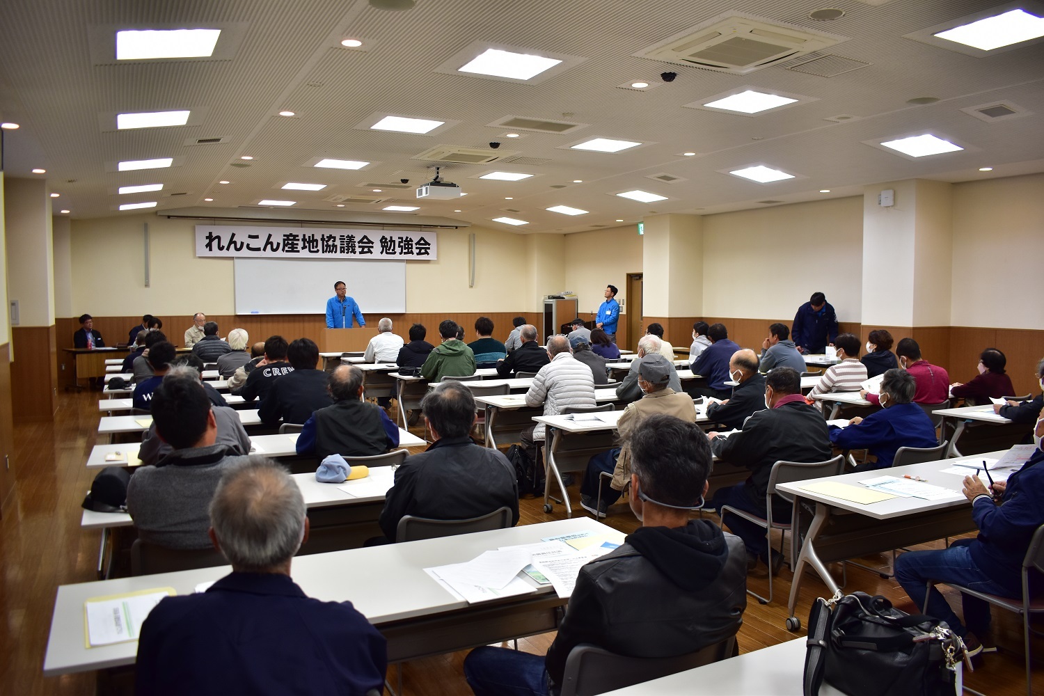 レンコン産地協議会勉強会 知識共有で品質向上目指す